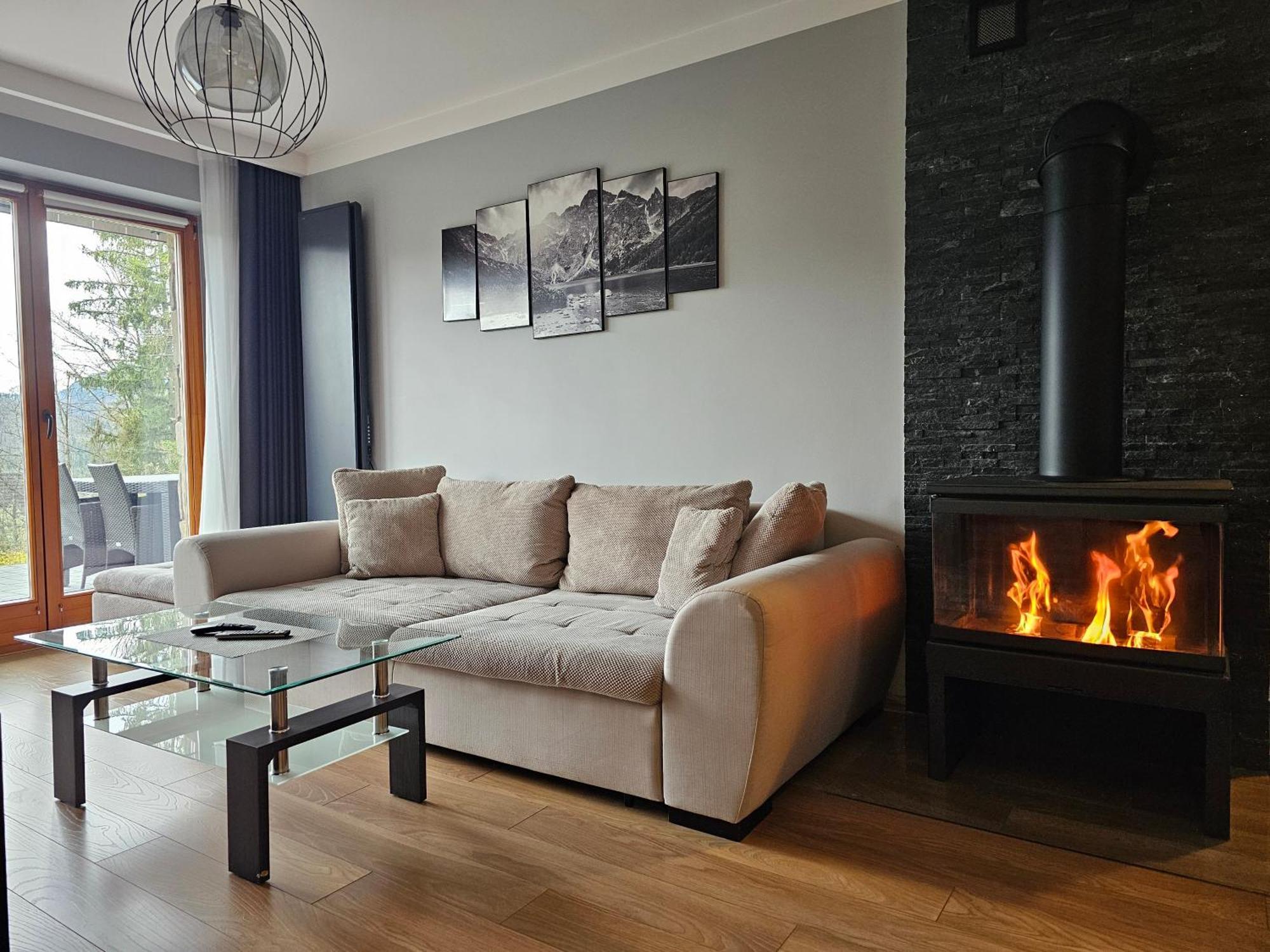 Apartament Z Widokowym Tarasem Na Tatry Lägenhet Kościelisko Exteriör bild